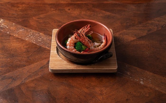 カマンベールと<wbr>ミニトマトの<wbr>アヒージョ