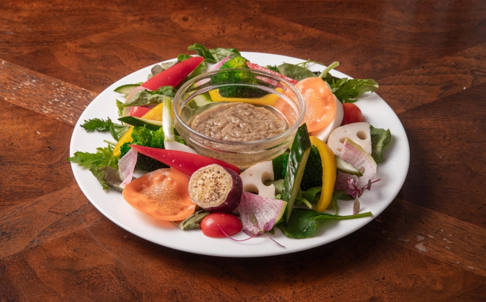 彩り野菜の<wbr>バーニャカウダ